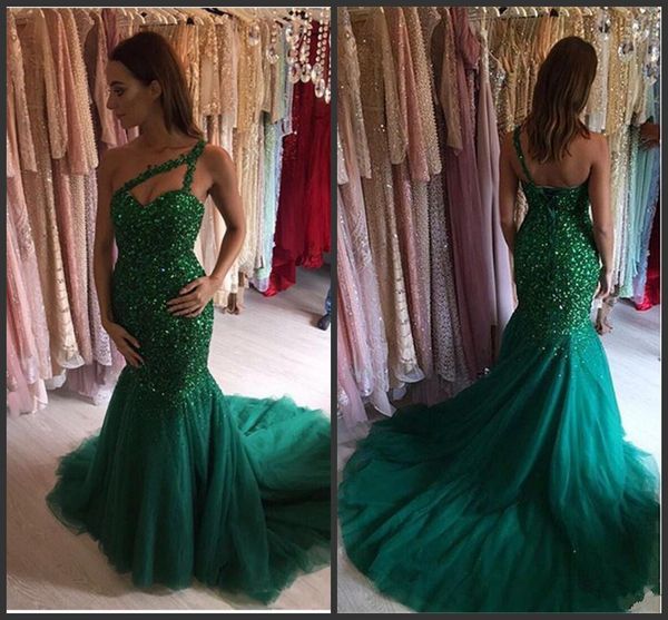 2020 Nouvelle sirène verte Tulle pleine Robe de Soirée Robes de soirée formelle Robes de soirée Zuhair Murad Robes de fiesta Robes de bal