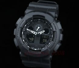 2020 nuevo Color Original todas las funciones Led ejército militar relojes para hombre reloj impermeable todo puntero trabajo Digital deportes reloj de pulsera