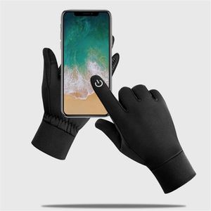 2020 nouveaux gants tactiles hydrofuges en plein air hommes et femmes de sport de cyclisme coupe-vent hiver chaud gants en polaire ski alpiniste232j