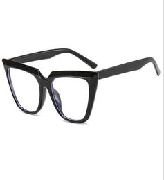 2020 NOUVELLE PERSONNALITÉ L les lunettes de chat Cadre Fashion Antiblue Light Flat Mirror2723831