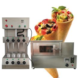 2020 NOUVELLE PIZZA MACHINE ROTARY Machine Machine en acier inoxydable Pizza Machine commerciale Pizza Faire 110V 220V2547