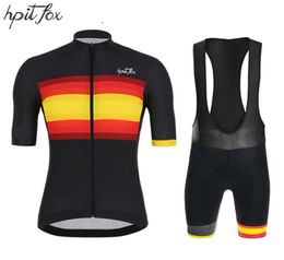 2020 nuevo equipo profesional de bicicleta de manga corta Men039s Jersey de equitación conjunto de traje de bicicleta transpirable de verano uniform4472355