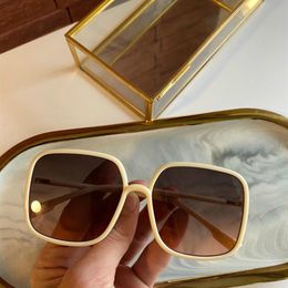 2020 nieuwe kwaliteit klassieke damesbril modieus rond frame populaire gepolariseerde zonnebril frame designer luxe sunglas204w