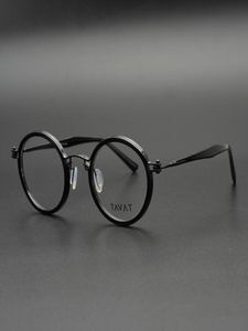 2020 Nouveaux verres de concepteurs antiques ronds Personnalités Coupages Coupages de lunettes Cadre Myopie Myopie Glasse-ordonnance Cadre8368909