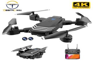 2020 Nieuwe S11 RC Drone 4K Dual Camera met 50 keer zoom wifi FPV 1080p optische stroom opvouwbare sie dron quadcopter drone cadeau8185769