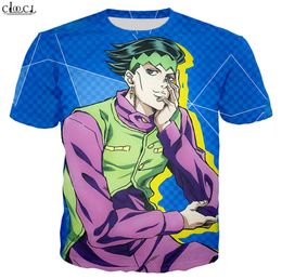 2020 New Style Japan Anime JoJo039 Bizarre Adventure T-shirt 3d imprimement Tshirt Men Femmes Streetwear Tops1056755