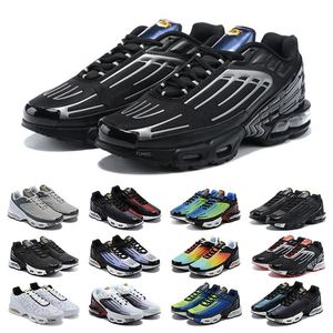 Tuned Tn Plus 3 Femmes Hommes Chaussures De Course Top Mode Tn3 Formateurs Bred Gris Mesh Noir Rouge Blanc Baskets De Sport Laser Bleu tnplus tns Atlanta Terrascape