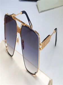 2020 nouveaux hommes Top lunettes de soleil design DAWM carré K or cadre creux haut de gamme de qualité supérieure lunettes uv400 en plein air 5 couleurs 1076179