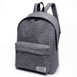 unisex canvas schooltas voor tiener rugzak tieners bookbag backpack naar schooltas student boektas voor jongensmeisjes LJ201225