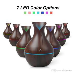 2020 New USB Diffuser 130ml Aroma  Oil Diffuser Ultrasonic Cool Mist Humidifier 7 Color Change LED Night light