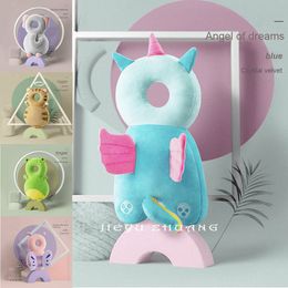 2020 Pasgeboren Toddler Baby Hoofd Protector Veiligheid Pad Kussen Terug Voorkom gewonde Unicorn Bee Cartoon Security-kussens 1- LJ201014