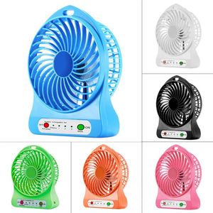 2020 NIEUWSTE Mini Draagbare Desktop Fan Mini USB ventilator Lithium Ion Fan Oplaadbare Batterij Multi-purpose met box199S