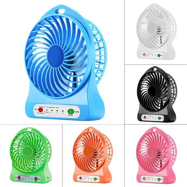 2020 plus récent Mini ventilateur de bureau Portable Mini ventilateur USB ventilateur Lithium-Ion batterie Rechargeable multi-usages avec box205G