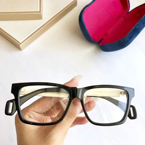 2020 Nieuwste Unisex Concise G0464O vierkante brilmontuur ingevoerde plank comfortabel dragende recept bril frame fullset verpakking