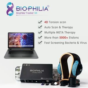 Biophilia Tracker X4 Max avec scanner 4D, gadget de santé, machine de biorésonance, fonction de physiothérapie de guérison des chakras Aura, PC tout-en-un