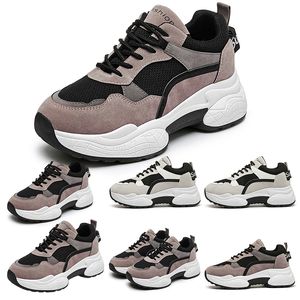 2020 nouvelles femmes chaussures de course triple gris noir browm blanc maille confortable respirant formateur designer baskets taille 35-40