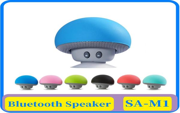 2020 nouvellement sans fil CheapCartoon champignon sans fil Bluetooth haut-parleur étanche ventouse mini haut-parleur Bluetooth o portable extérieur Bracket5067158