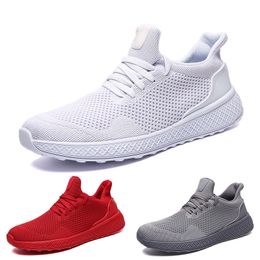 2020 Non-merk mannen hardloopschoenen Triple Black White Red Gray Mens Trainers Fashion Sports Sneakers Maat 40-46