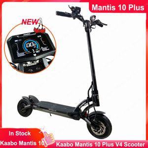 EU Stock Newest Kaabo Mantis 10 Plus 60V 18.2Ah 2*1000W Motor Upgrade Central NFC Big Display Hydraulic Brake IPX5 Waterproof