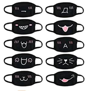 2020 Party Anime Bear Mask Adult Kids Fun Fancy Dishing Face Masque Masque Masque réutilisable Réutilisable Coton Vente au vent Masque bouche B4660800
