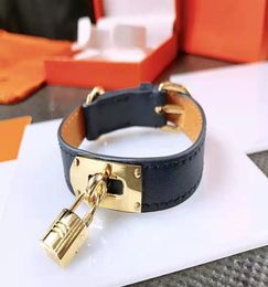 2020 PLAINGRAIN Singleloop Suspensie Leer Bracelet Geschikt voor dagelijkse Brazaletes de Hombre roestvrijstalen slot armband Jood7222161