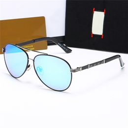 2020 nuevo estilo popular escudo borde completo SunGlasses Hot TBS811 delicado diseñador de gafas de moda unisex gafas de sol de metal gafas de conducción edhz