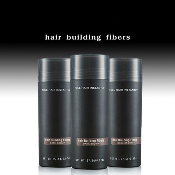 2022 Popular Top Hair Building Fibers pik 27.5g Toppki Hair Fiber Thinning Concealer Instant Keratin Hair Powder Black Spray Aplicador