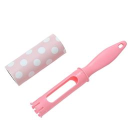 2020 Draagbare Reinigingsapparaat Mini Tear-Out Sticky Paper Roller Kleding Kleverige Haarstof Cleaner Kleding Jas Sticky Lint Roller