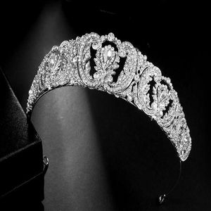 2020 Princesse Nouveau Populaire Beaux Accessoires De Cheveux De Mariée Diadèmes Cristaux Strass De Mariée De Noce Cheveux Couronne Headpieces2376