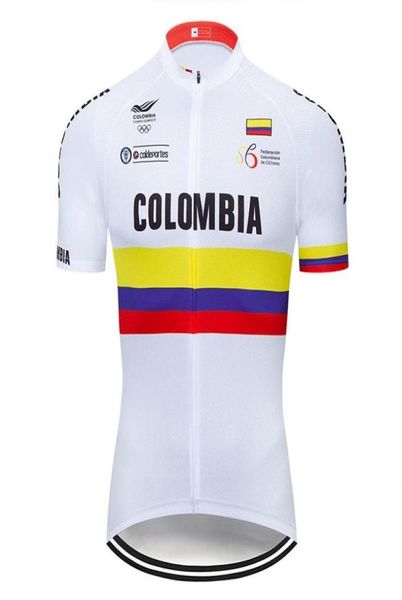 2020 Pro Team Colombia CLÁSICO SÓLO MANGA CORTA ROPA CICLISMO CAMISETA CICLISMO JERSEY CICLISMO DESGASTE TAMAÑOXS4XL4610067