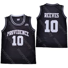 2020 Providence Friars Basketball Jersey NCAA College 10 Reeves Blanc Noir tout cousu et taille de broderie S-3XL 2355