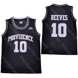 2020 Providence Friars Basketball Jersey NCAA College 10 Reeves Blanc Noir tout cousu et taille de broderie S-3XL 204U