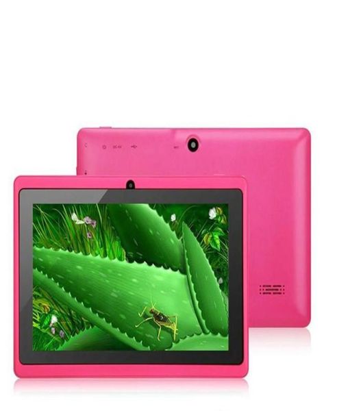 2020 Q88 tablettes wifi 7 pouces 512 mo RAM 8 go ROM Allwinner A33 Quad Core Android 44 tablette capacitive PC double caméra facebook15649421