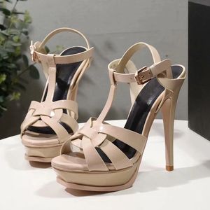 2023 zapatos de estilo europeo, sandalias de cuero importadas para mujer, diseñador con etiqueta, zapatillas para mujer, moda para mujer, tacones altos, negro, blanco