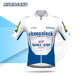 2020 QUICK STEP vêtements de cyclisme maillot à manches courtes Pro équipe vélo chemise hommes été course de vélo hauts vtt Ropa Ciclismo4586754