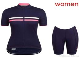 2020 Rapha Team Cycling Short Sheeves Jersey (BIB) Shorts Mouwloos Vest Sets 2020 Dames dragen comfortabele anti -pilling hete nieuwe F0903448241