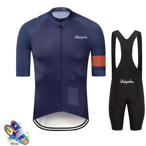 2020 Raphaful style vélo Set homme cyclisme maillot manches courtes Kit Vêtements Vélo Mtb Bike Wear Triathlon