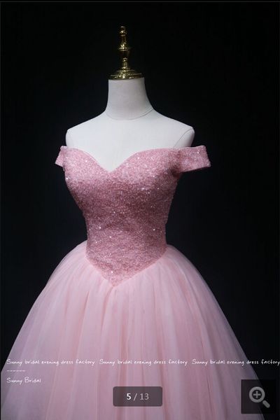 2020 imagen real vestido de fiesta corto rosa con cuentas de perlas fuera del hombro vestidos de fiesta con cuello en v sexy fiesta de cóctel pequeña hasta la rodilla dr277T