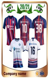 2020 camiseta de fútbol de San Lorenzo 2021 camiseta de local de San Lorenzo 16 BELLUSCH camiseta de fútbol 9 BLANDI CERUTTI uniforme de fútbol personalizado6870973