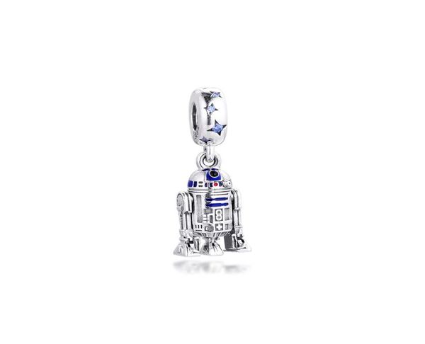 2020 venta de cuentas de abalorios de robot estrella de Plata de Ley 925 aptas para pulseras originales, collares, colgantes de cuentas para joyería DIY 79184311