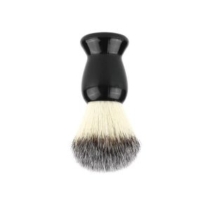 2020 blaireau avec blaireau cheveux manche en bois hommes rasage brosse nettoyage cheveux brosses balayage brosse livraison gratuite