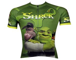 2020 shrek maillots de cyclisme cool hommes vêtements de vélo vêtements de cyclisme à manches courtes VTT ropa Ciclismo extérieur vert vêtements de vélo2560216