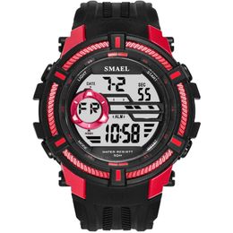 2020 SMAEL marque Sport montres militaire SMAEL Cool montre hommes grand cadran S choc Relojes Hombre décontracté LED Clock1616 Digital289m