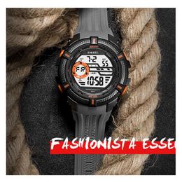 2020 Smael Brand Sport Watches Militaire Smael Cool Watch Men Big Dial S Thock Relojes Hombre Casual LED Clock1616 Digital290K