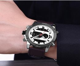 2020 Smael Nieuwe Sport Watches Waterdichte echte Dual Display Quartz Polshipes Big Dial Fashion Cool Man 1320 Digital Watch LED 6440858
