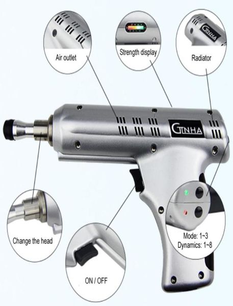 2020 Smart Impulse Digital Intensidad ajustable Terapia médica Instrumento de ajuste quiropráctico x5cx5cActivador x5cx5c Corrección eléctrica5789414