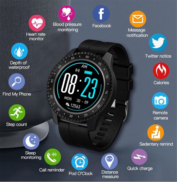 2020 montre intelligente femmes hommes Wifi Bluetooth IP68 étanche Android iOS rappel d'appel entrant caméra montre hommes femmes VS KW88