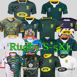 2020 South SEVENS Rugby Jersey Word Cup Signature Edition Champion Version commune Maillot pour hommes équipe nationale POLO maillots de rugby chemises Afrique ZRCA