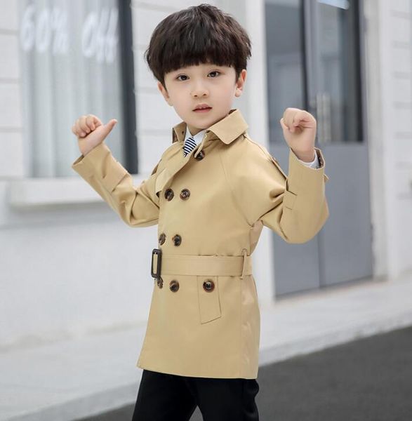 2020 primavera abbigliamento per bambini ragazzo giacca a vento cappotto di media lunghezza per bambini casuali WY408