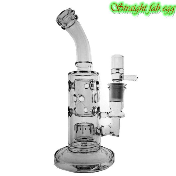 2020 droite fab oeuf verre bong matrice bongs graine de vie perc copie 14mm joint fumer tuyau d'eau recycleur plates-formes pétrolières dab rig tuyaux en verre